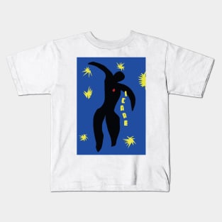 Henri Matisse - Jazz Series: Icarus #36 Kids T-Shirt